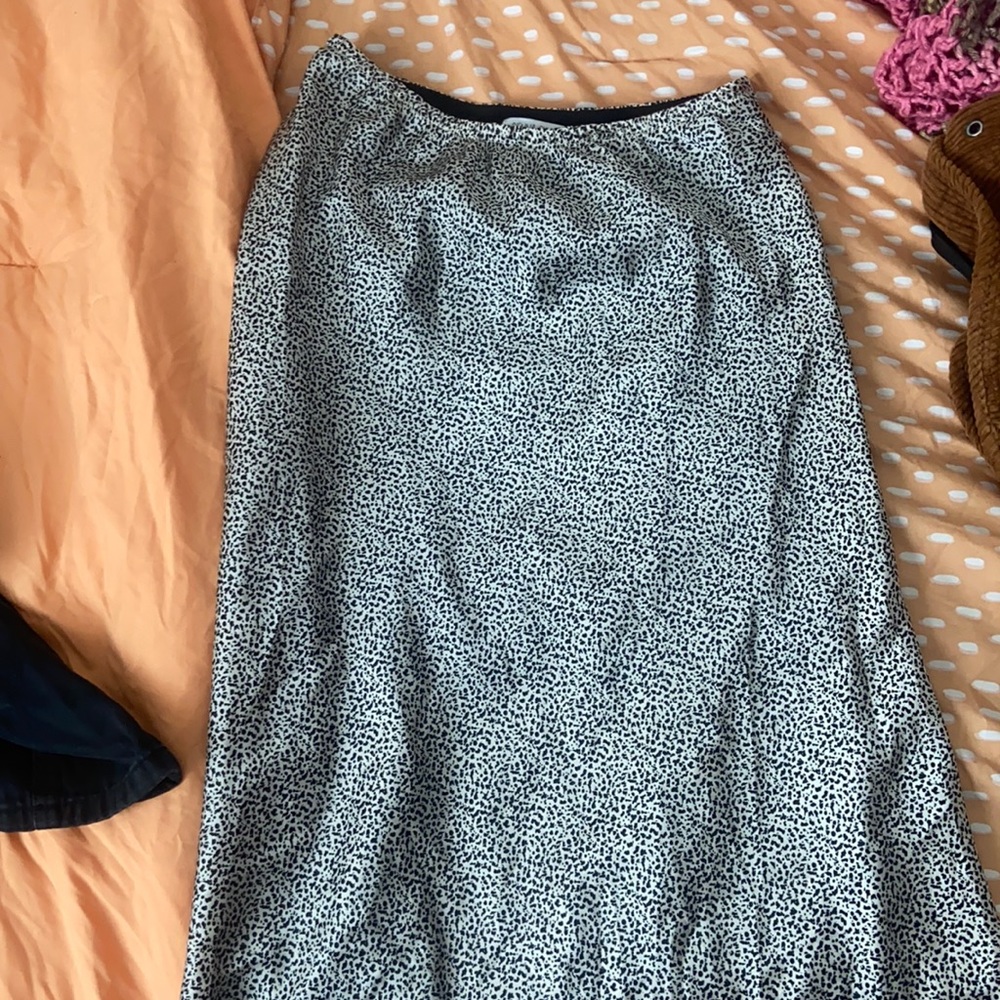 Small Cheetah Print Maxi Skirt